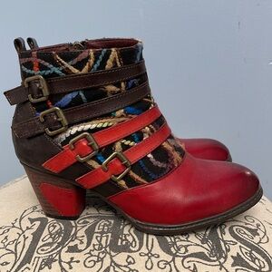 L’Artiste Colorful Bootie